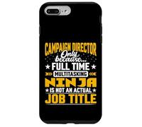 Campaign Director Job Title - Funny Campaign Manager Head Case for iPhone 7 Plus/8 Plus