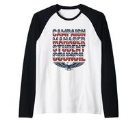 Campaign Manager Student Council Vibes School Election Day Raglan Baseball Tee