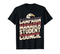 Campaign Manager Student Council Vibes School Election Day T-Shirt