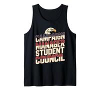 Campaign Manager Student Council Vibes School Election Day Tank Top