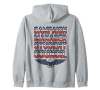 Campaign Manager Student Council Vibes School Election Day Zip Hoodie