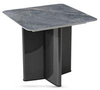 Campania Grey Sintered Stone End Table