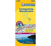 Campania - Michelin Local Map 362: Map (Michelin Local Maps)