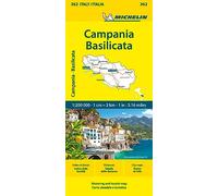 Campania - Michelin Local Map 362: Straßen- und Tourismuskarte 1:200.000