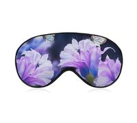 Campanula Butterflies Eye Mask, Side Sleeping Mask Light Blindfold Sleeping Mask Nose Pad and Elastic Band for Children Women and Men