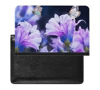 Campanula Butterflies Passport Cover Protector Rfid Blocking Passport Holder Id Card Holder Secure Travel Wallet Organizer for Passport Tickets Credit Cards, style, One Size