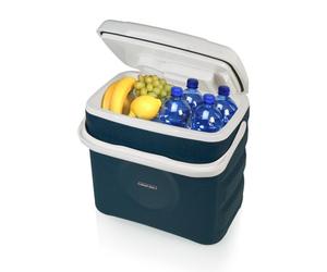 Campart Travel 30L Cool Box, 3 In 1, Mains Power, Usb And 12V, Heats & Cools