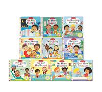 Campbell Big Steps Series 1-10 Books Collection Set (I'm Not Sleepy, No More Nappies, I'm Starting Nursery, We're Having A Baby, We're Going To The Doctor, Can You Say Please & More)