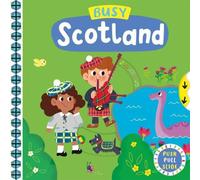 Campbell Books Busy Scotland : A Push, Pull, Slide Book Board book Campbell Books Multicolor
