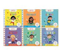 Campbell Little Big Feelings Collection 6 Books Set (I Like to be Kind, Sometimes I Am Worried, When I am Happy, Sometimes I Am Angry, I Can Say Sorry, I Can Be Patient)