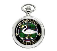 Campbell of Cawdor Scottish Clan Crest Full Hunter Pocket Watch