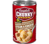 Campbell's Chunky Baked Potato with Steak and Cheese Soup, 18.8 oz. Can