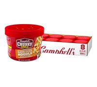 Campbell's Chunky Microwave Safe Classic Chicken Noodle Soup, 432 ml, Pack of 8