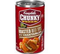 Campbell's Chunky Roasted Beef Tips with Vegetables Soup, 18.8 oz. Can