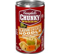 Campbell's Chunky Soup, Classic Chicken Noodle Soup, 18.6 Oz Can