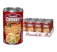 Campbell's Chunky Soup, Pub-Style Chicken Pot Pie, 18.8 Ounce (Pack of 12) Campbell's