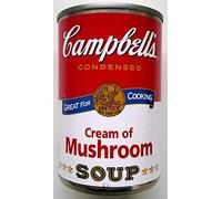 Campbells Condensed Cream of Mushroom Soup 295 g (Pack of 12)