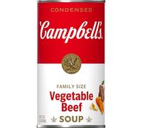 Campbell's Condensed Family Size Vegetable Beef Soup, 23 oz. Can
