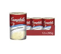 Campbells Condensed Soup, Cream of Chicken Soup, Tinned, 12 Pack