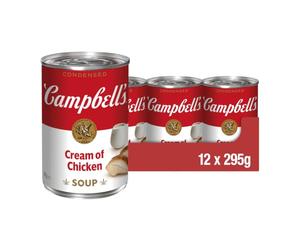 Campbells Condensed Soup, Cream of Chicken Soup, Tinned, 12 Pack