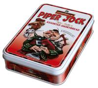 Campbells Shortbread - Piper Jock Tin 150g assorted shapes shortbread