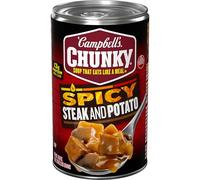 Campbell's Thick Soup, Spicy Steak & Potato Soup, 18.8 oz Tin