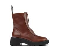 Camper 54mm Milah zip-front platform boots - Brown 36-37