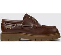 CAMPER Alaro Smooth Leather Boat Shoes with Adjustable Straps - Size: 39 - male