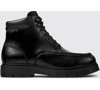 CAMPER Alaro Smooth Leather Combat Boots with Side Zip and Padded Ankle - Size: 43 - male