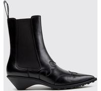 CAMPER Anita Smooth Leather Chelsea Ankle Boots with Sculptural Low Heel - Size: 36 - female