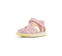 Camper Baby Girls Bicho First Walkers K800363 Flat Sandal, Pink, 6 UK Child