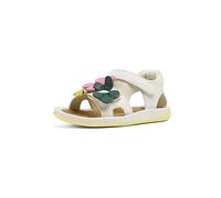 Camper Baby Girls' Bicho K800523 Flat Sandal, White 001 Tws, 4.5 UK