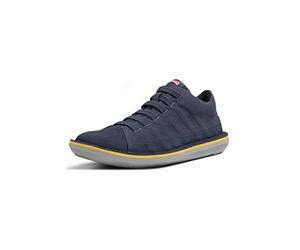 Camper Beetle Basket Bootie Casual Shoes for Men - Ultra-Comfortable Leather and Textile Men’s Shoes with Breathable Lining & Lightweight EVA Outsoles, Navy 065, 6 UK