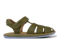 CAMPER Bicho - Sandals for Girls - Green, size 3.5, Smooth leather 80177-073