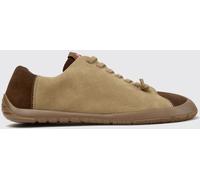CAMPER Bicolor Twins Slip-On Sneakers in Suede Leather with Elastic Laces - Size: 44 - male