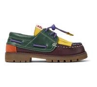 CAMPER Bobo Choses x Camper - Smart casual shoes for Girls - Burgundy,Green,Yellow, size 12.5, Smooth leather K800642-002