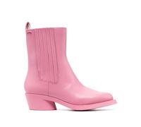 Camper Bonnie leather ankle boots - Pink 38