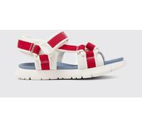 CAMPER Boy's Bicolor Oruga Sandals in Technical Fabric with Velcro Closure - Size: 29 - male