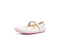 Camper Boy's Girl's Right Kids K800486 Mary Jane Flat, White, 8.5 UK Child
