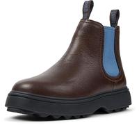 Camper Boys Norte K900149 Chelsea Bootie, Dark Brown 025, 2 UK