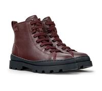 Camper Brutus Leather Boots Garnet Red Kids - 28