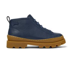 CAMPER Brutus - Boots for Boys - Blue, size 11, Smooth leather K900370-006