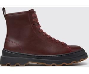 CAMPER Brutus+ Combat Boots in Calfskin with Side Zip and Lug Sole - Size: 40 - female