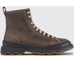 CAMPER Brutus+ Distressed-Effect Nubuck Lace-Up Combat Boots - Size: 36 - female