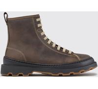 CAMPER Brutus+ Distressed-Effect Nubuck Lace-Up Combat Boots - Size: 37 - female