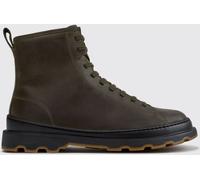 CAMPER Brutus+ Lace-Up Ankle Boots in Smooth Leather with Rubber Sole - Size: 41 - male