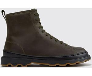 CAMPER Brutus+ Lace-Up Ankle Boots in Smooth Leather with Rubber Sole - Size: 46 - male