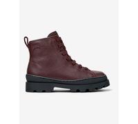 Camper Brutus Leather Boots Garnet Red Kids - 34
