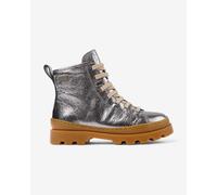 Camper Brutus Leather Boots Silver Kids - 31