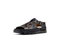Camper Brutus Sandal K100778, Men's 2-Stripes Sandals, Black 006, 11 UK